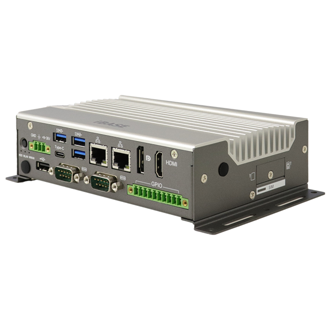 Edge AI industrial Box PC iBase AGS104T for intelligent edge computing